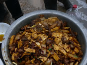 火焰會上吃豆腐宴